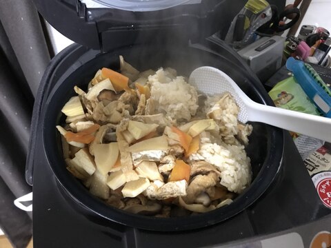 たけのこたっぷり炊き込みご飯